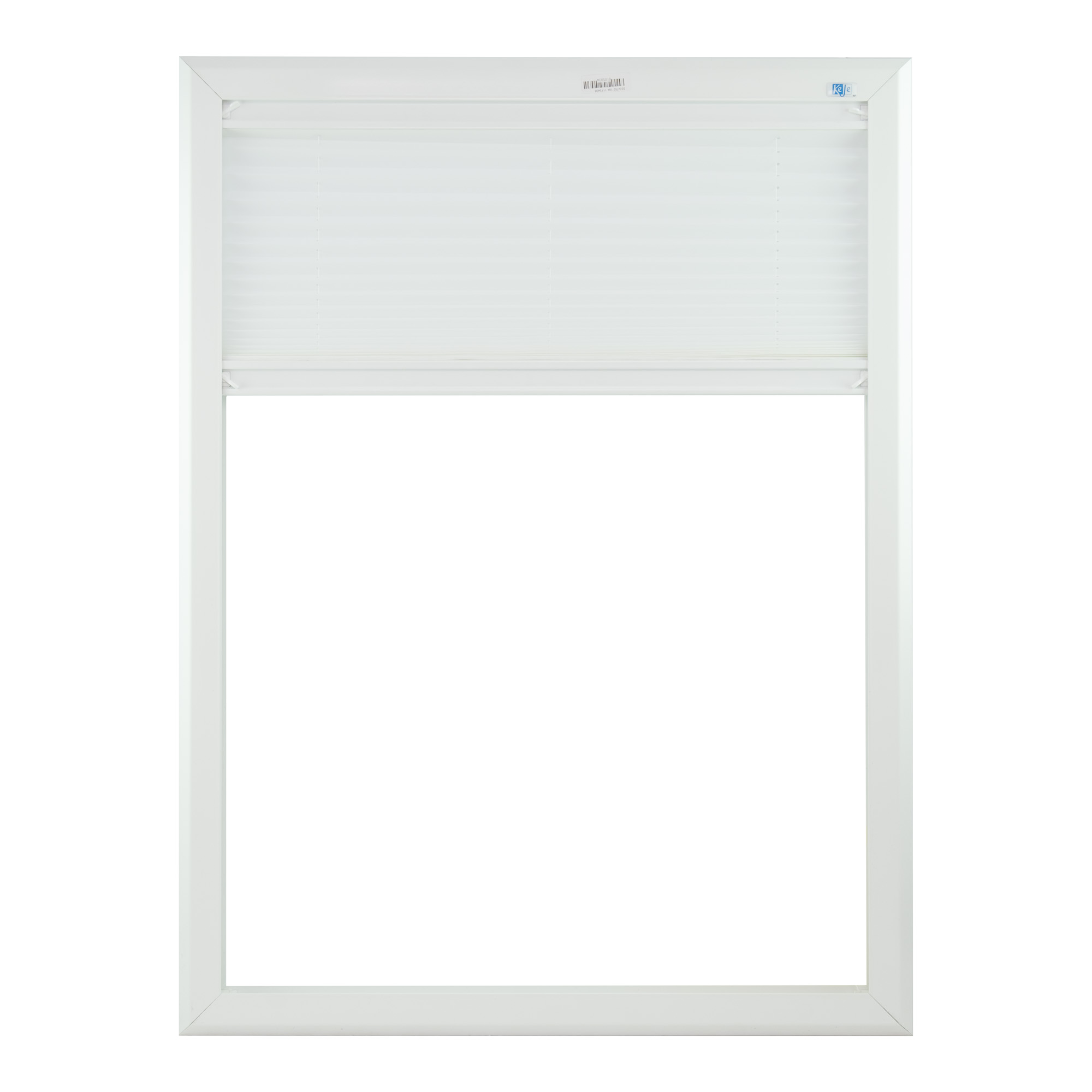 Plissé gordijn draaikiepraam